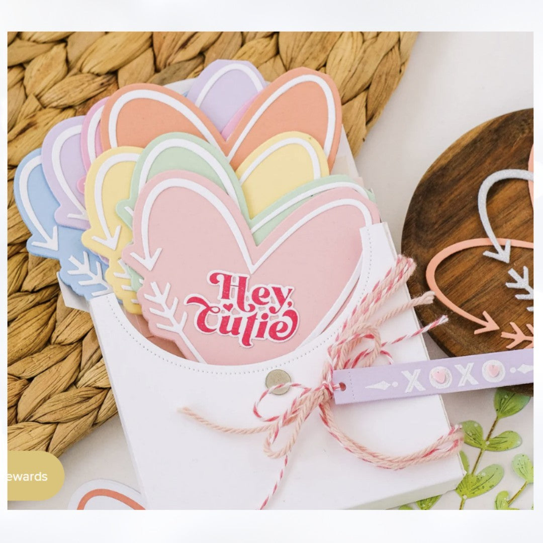 The Greetery HEART ARROW Valentines Day Die