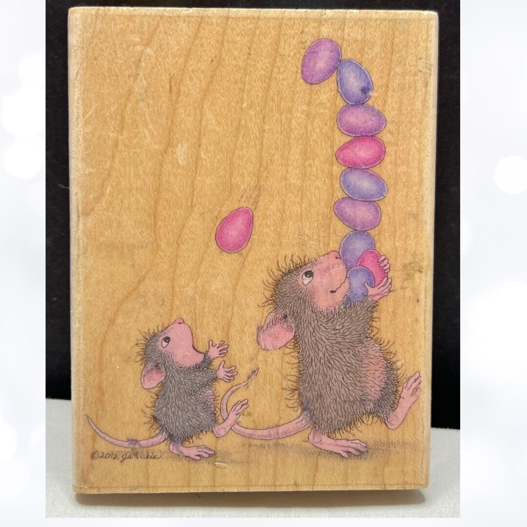 House Mouse I GOT IT Easter Jelly Beans Candy Mice Rubber Stamp