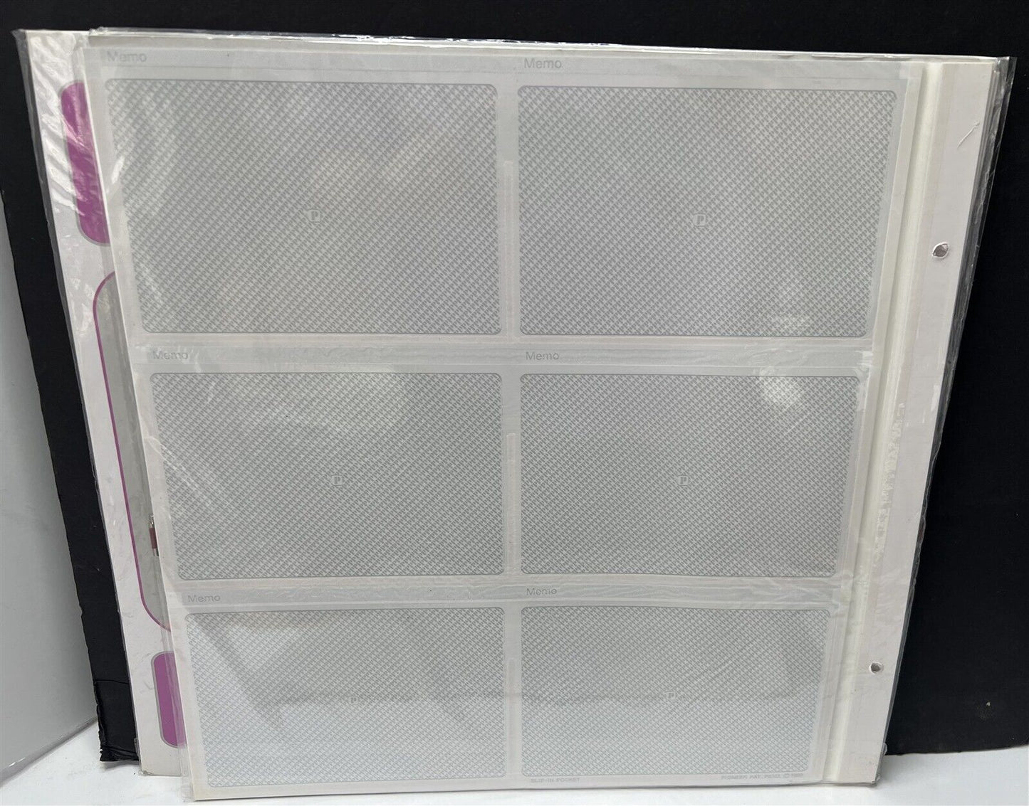 Pioneer PHOTO ALBUM REFILLS 4x6 X-Pando 46-MP Lot of 5 Packs