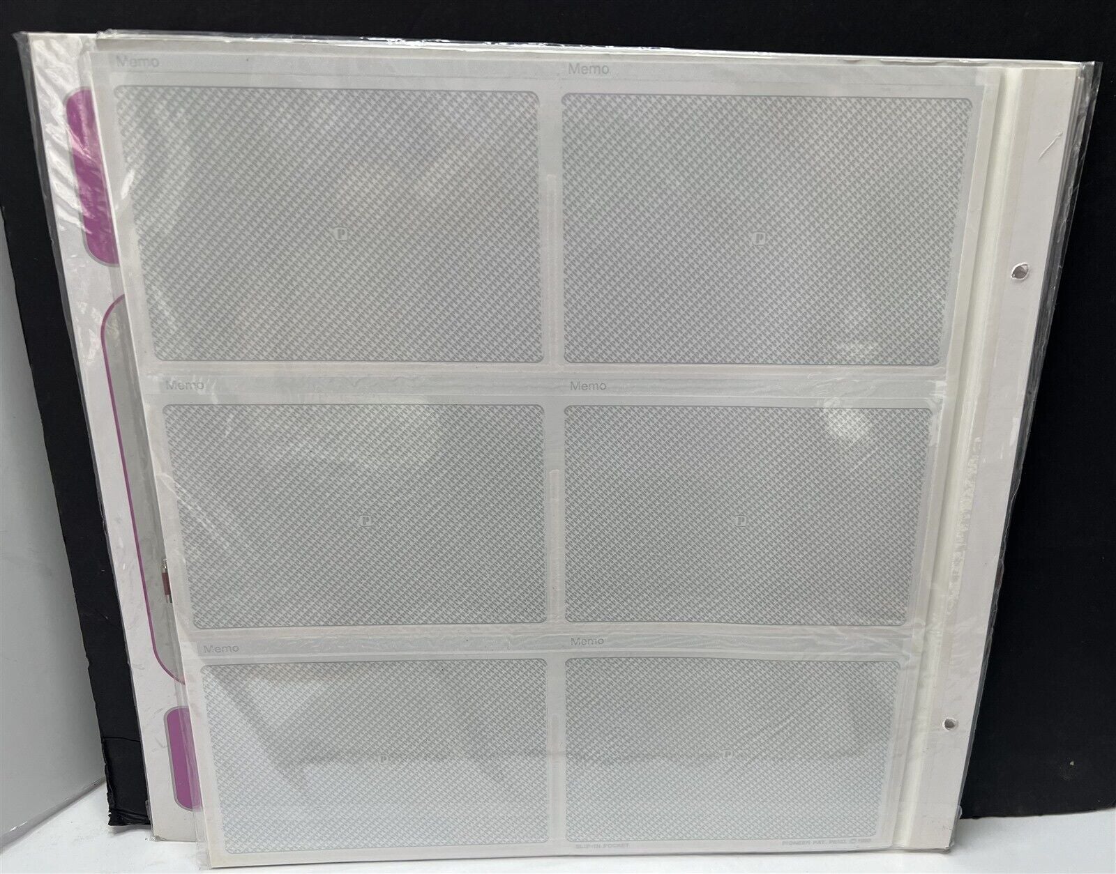 Pioneer PHOTO ALBUM REFILLS 4x6 X-Pando 46-MP Lot of 5 Packs