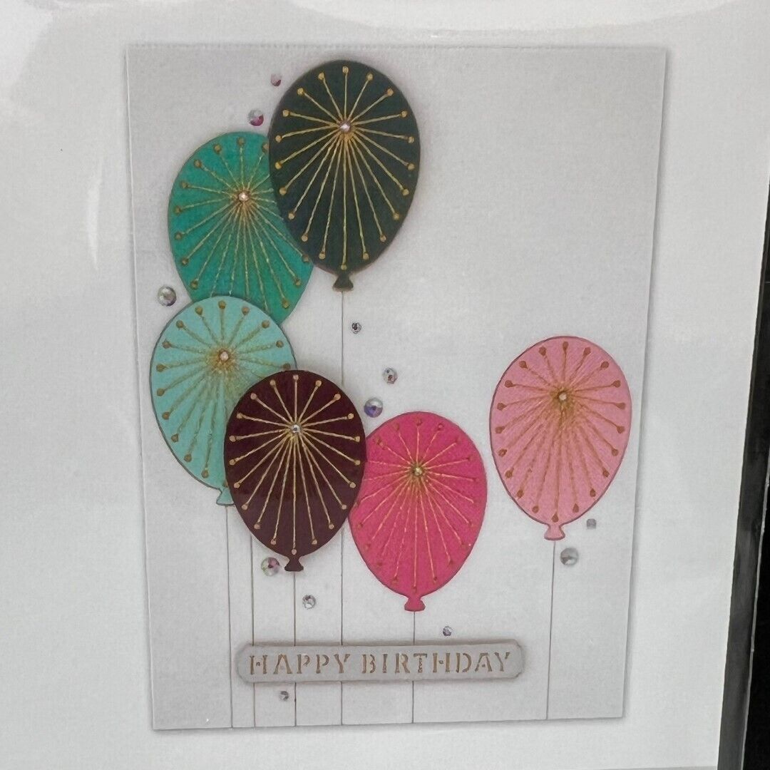 Spellbinders STITCHED BALLOON Card Birthday Stitch Die of the Month May 2023