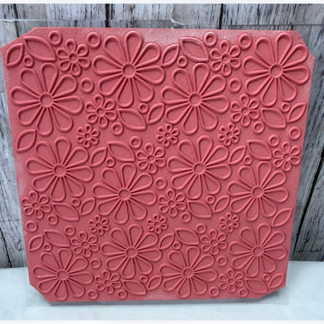 Simon Says Stamp MODERN ROSE Bloom Mod Flowers Background Rubber Stamps