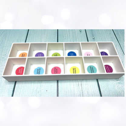 Tim Holtz White INK BLENDING TOOL Holder Organizer Storage