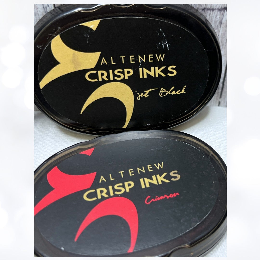 Altenew CRISP INKS Dye Ink Stamp Pads Full Size Lot of 7