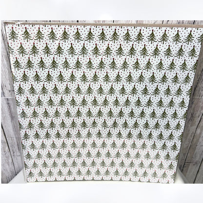 Stampin Up SHINING CHRISTMAS Specialty DSP 12x12 Cardstock Paper 12 Sheets