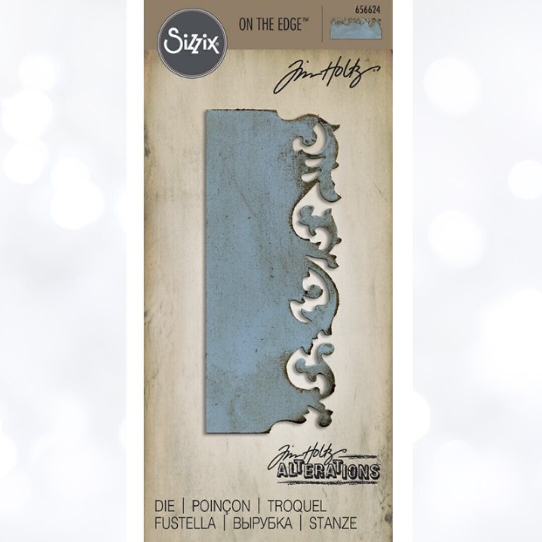 Tim Holtz SCROLLWORK On the Edge Border Die – One Stop Apothecary Shop
