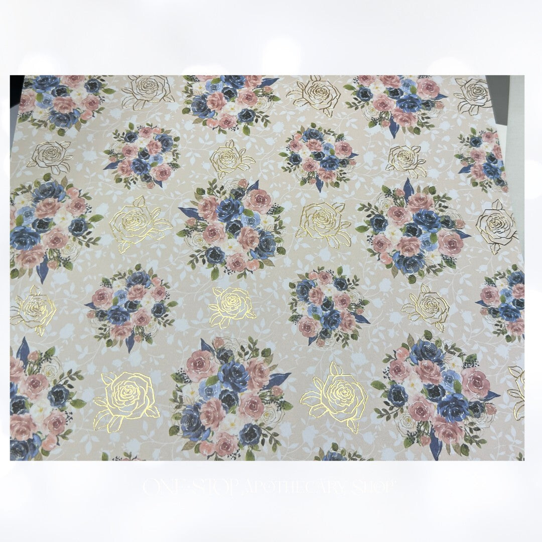 Crafters Companion FULL BLOOMS Mediterranean 12x12 Cardstock Paper