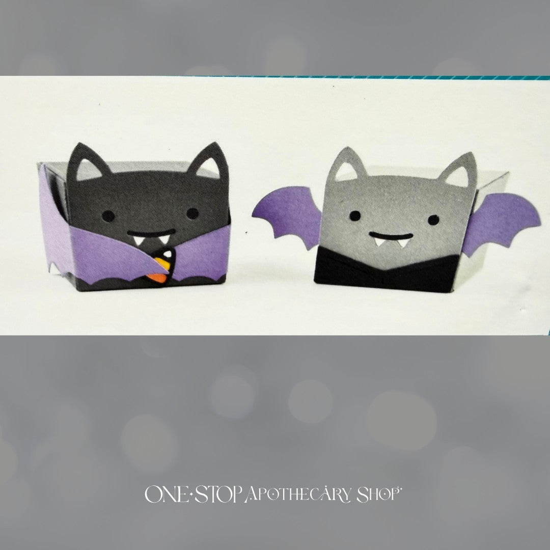 Lawn Fawn TINY GIFT BOX Add On Deer & Bat Halloween Christmas Reindeer Dies Rare