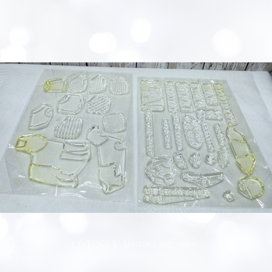 Papertrey Ink COME ALL YE FAITHFUL Additions Dogs Christmas Rubber Stamps Dies