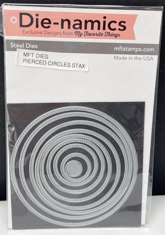 My Favorite Things PIERCED CIRCLES Stax Dies Set