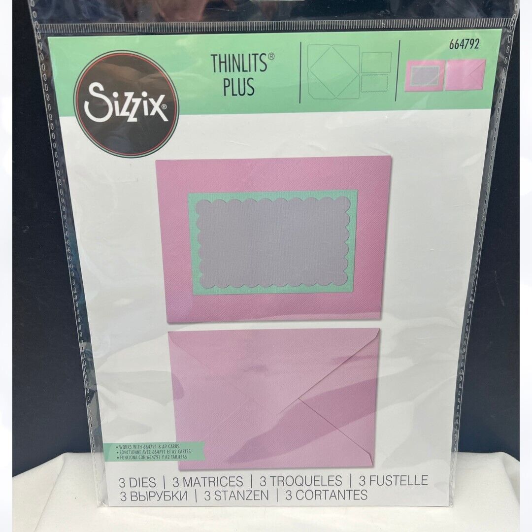 Sizzix ENVELOPE ESSENTIALS Thinlits Plus Dies 644792