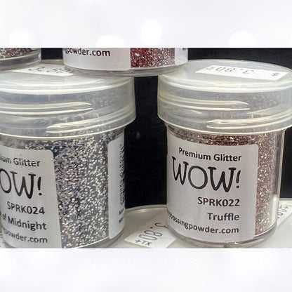 WOW SPARKLES Craft Art Glitter 0.5oz Lot of 25