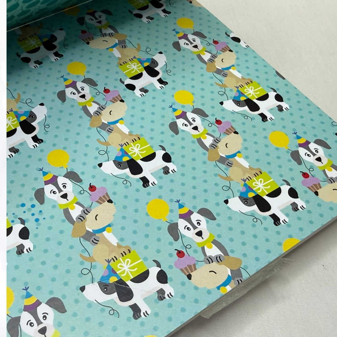 Newtons Nook DOG CAT Birthday 6x6 Paper Cardstock Packs Lot of 4