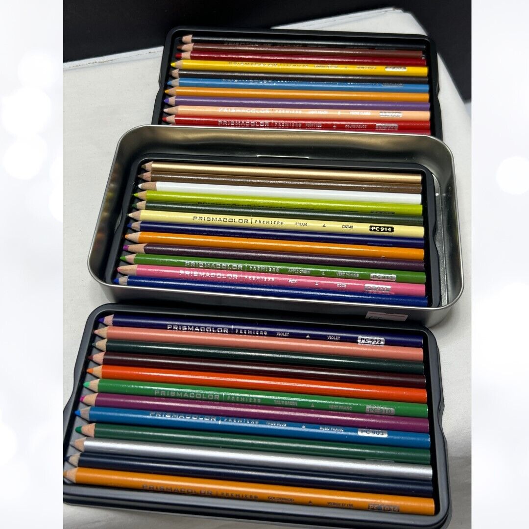 Prismacolor COLORED PENCILS Art Color Craft Set of 36