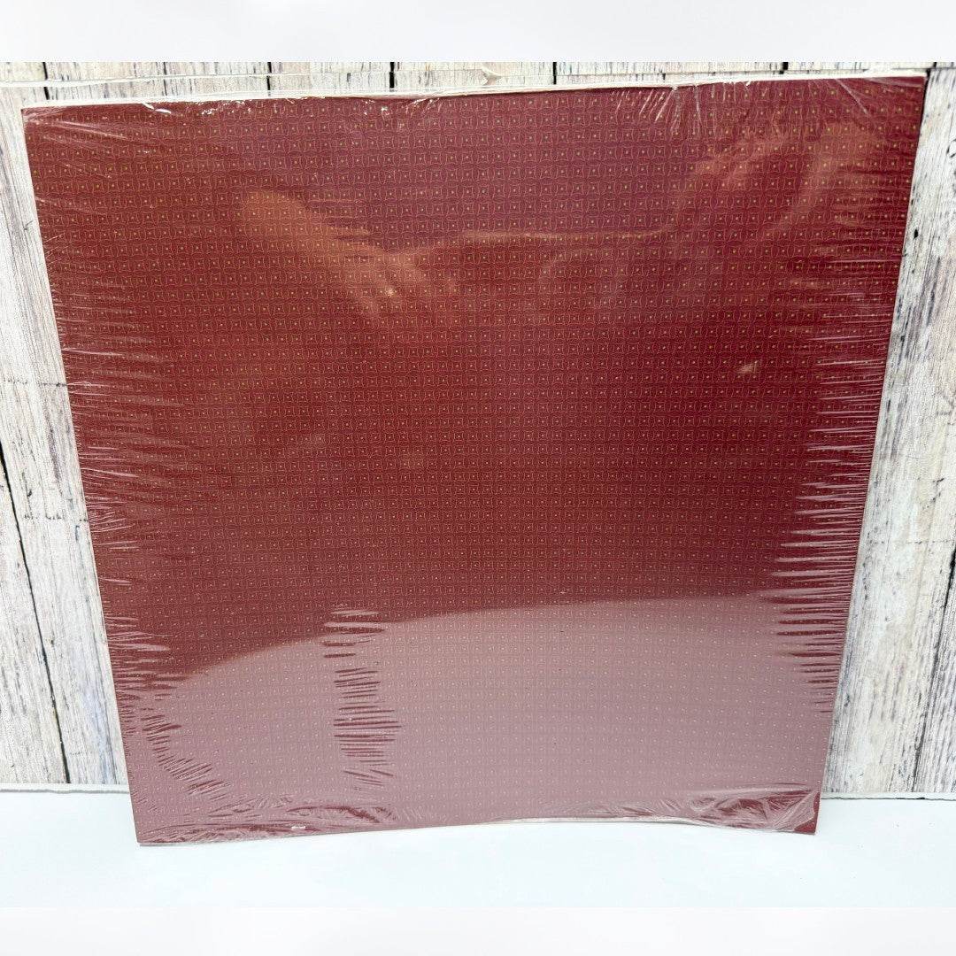 Stampin Up HOLIDAY THYME Christmas 12x12 DSP Cardstock Paper 12 Sheets