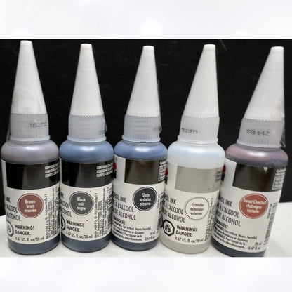 Marabu ALCOHOL INKS 0.67oz Lot of 8