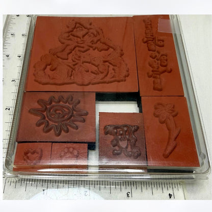 Judith BEAR Sunshine & Smiles Foam Rubber Stamps