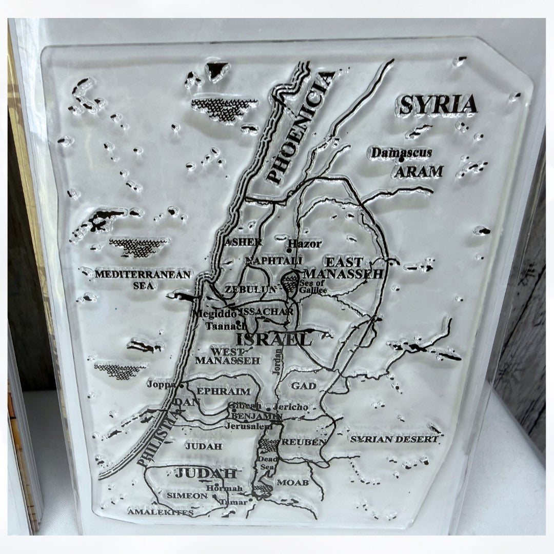 By the Well 4 God HOLY LAND All Access Travel Bible Journaling Rubber Stamps