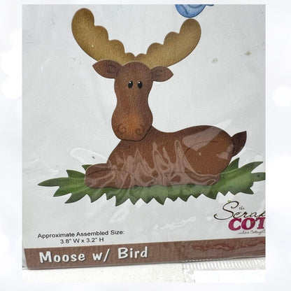 Cottage Cutz MOOSE Trees Deer Animals Dies Lot of 3