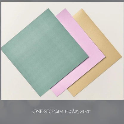 Stampin Up FINE SHIMMER Glitter 12x12 Cardstock Paper 6 Sheets