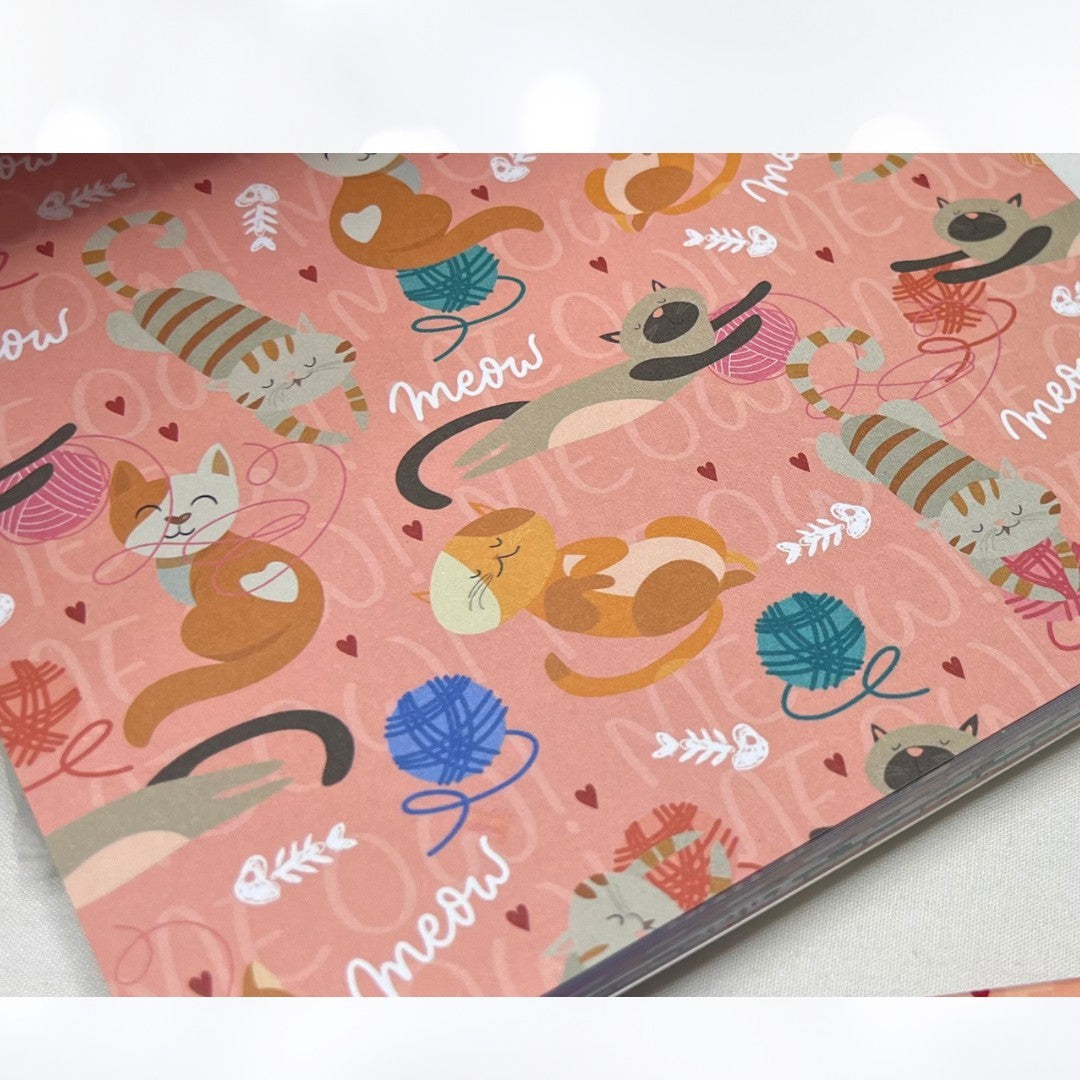 Crafters Companion IT'S A CAT'S LIFE Dogs Puppy 6x6 Cardstock Paper Lot