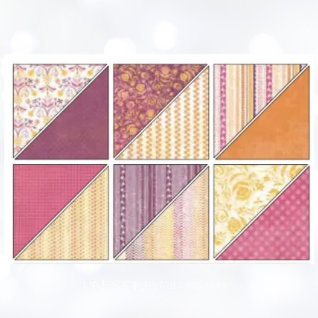 Stampin Up RAZZLEBERRY LEMONADE 12x12 Paper Cardstock DSP 23 Sheets