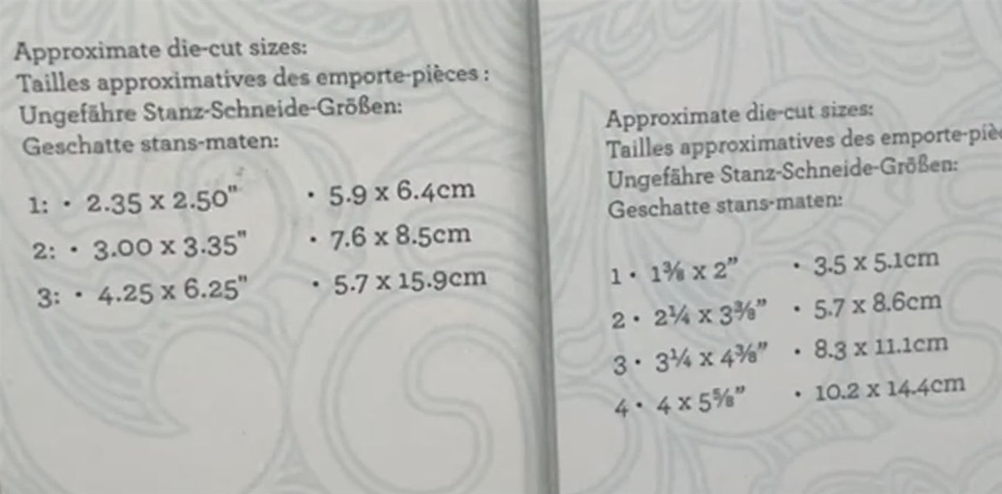 Spellbinders Nestabilities LABELS 47 & Decorative Labels Eight Dies