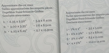 Spellbinders Nestabilities LABELS 47 & Decorative Labels Eight Dies