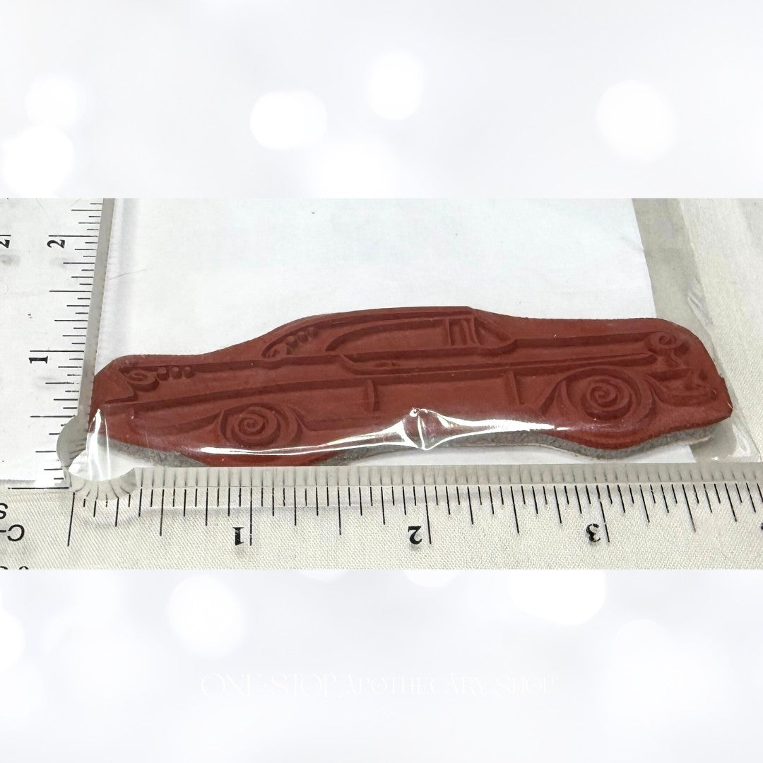 Stampendous MOTORCYCLE Vintage Car Fathers Day Rubber Stamps