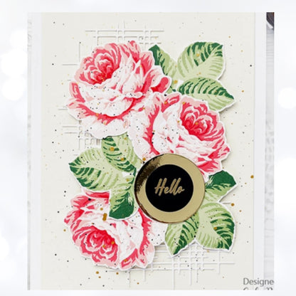 Simon Says Stamp Altenew STAMPTEMBER From the Rose Bush Rubber Stamps