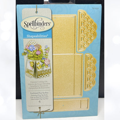 Spellbinders SCALLOPED POP UP BOX Dies
