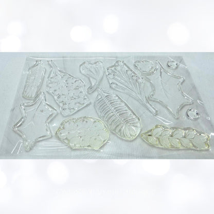 Papertrey Ink SPRUCE & SPRIGS Greenery Christmas Rubber Stamps
