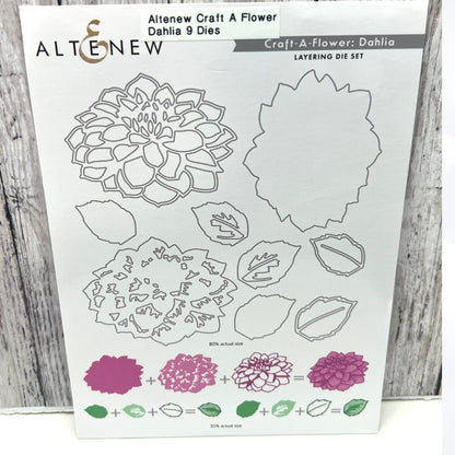 Altenew DAHLIA Craft a Flower Floral Dies