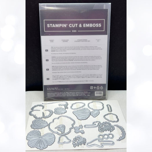 Stampin Up PANSY Pansies Flowers Floral Dies