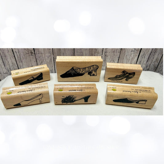 Inkadinkado DAWN HOUSER Fashion Vintage Shoes Lot of 6