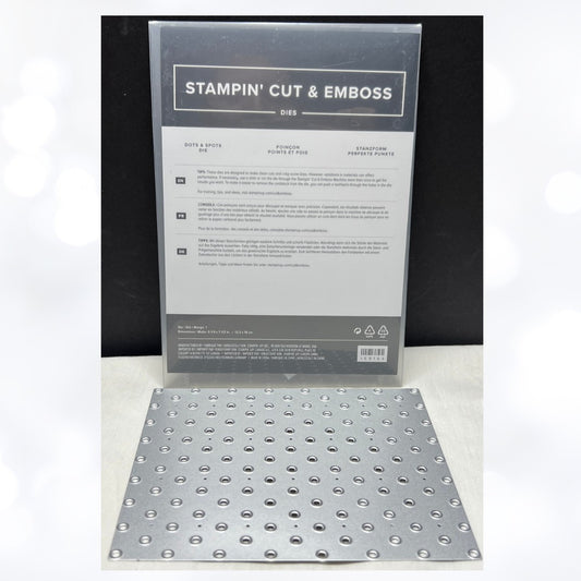 Stampin Up DOTS & SPOTS Background Die
