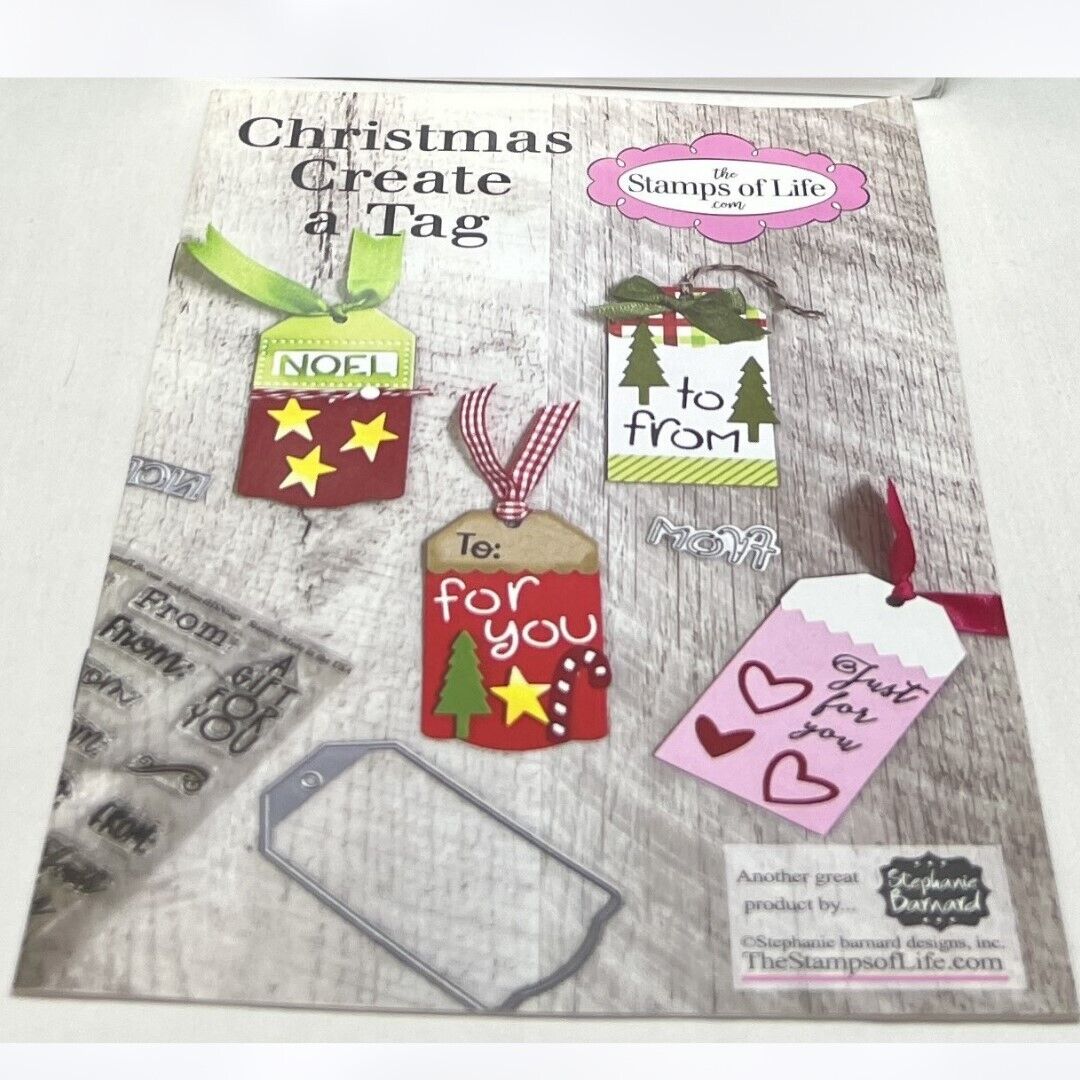 The Stamps of Life CHRISTMAS CREATE A TAG Holiday Gift Tags Dies