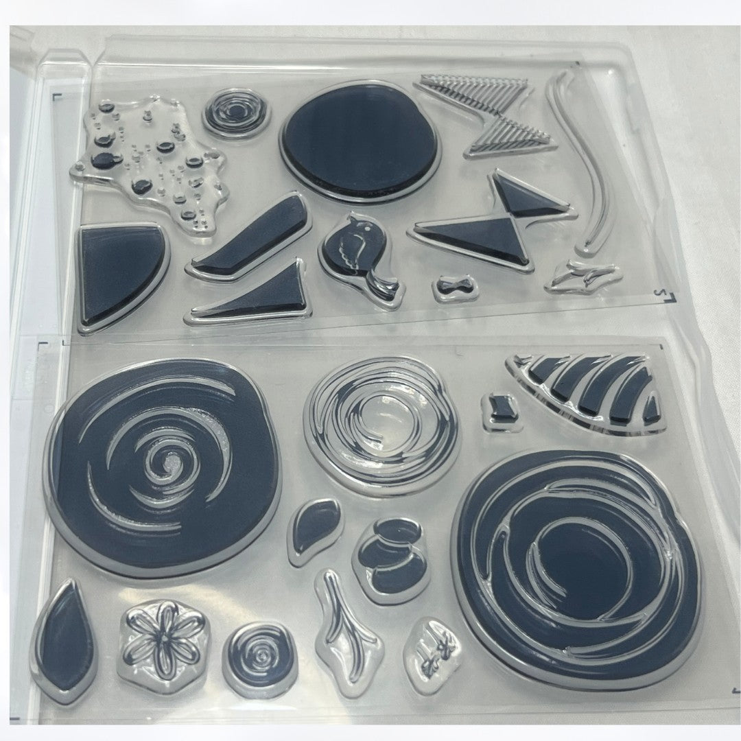 Stampin Up SWIRLY BIRD Scribbles Rubber Stamps Thinlits Dies