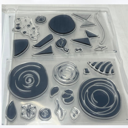 Stampin Up SWIRLY BIRD Scribbles Rubber Stamps Thinlits Dies