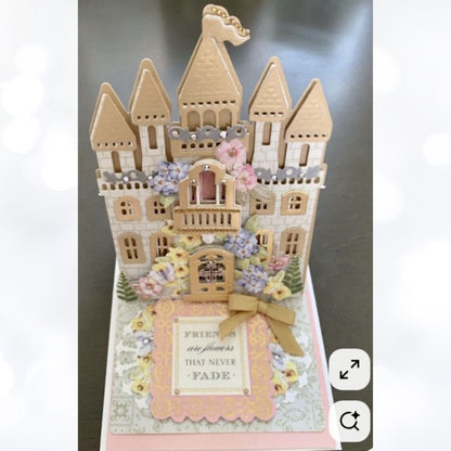 Anna Griffin CASTLE EASEL Fairy Tale Princess Dies