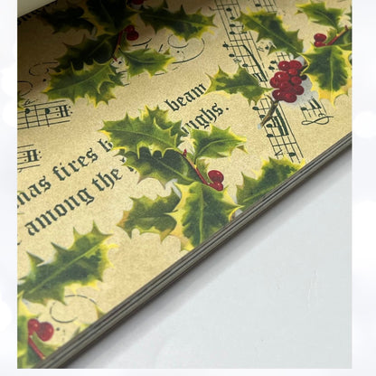 Paper Studio COZY CHRISTMAS Seasons Greetings Paper Cardstock 12x12 Lot
