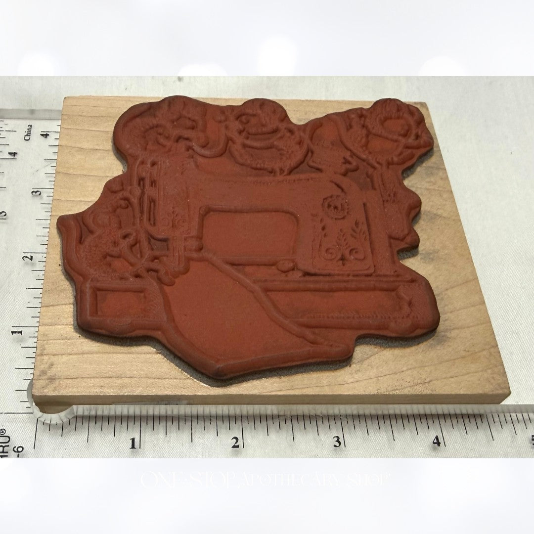 Penny Black SEW MUCH FUN Sewing Mice Margaret Sherry Rubber Stamp