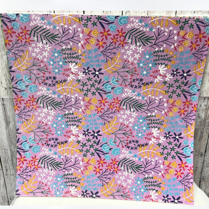 Stampin Up FLOWERS & MORE 12x12 Paper Cardstock DSP 35 Sheets