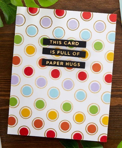 Spellbinders Glimmer SWEET BLOOMS Border Spot On of the Month May 2021