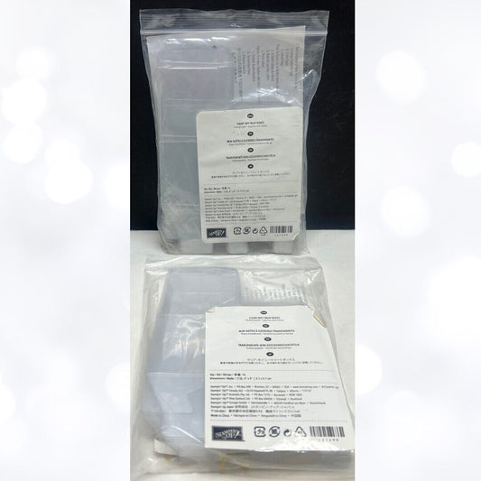 Stampin Up Clear TINY TREAT Favor Candy Boxes Lot