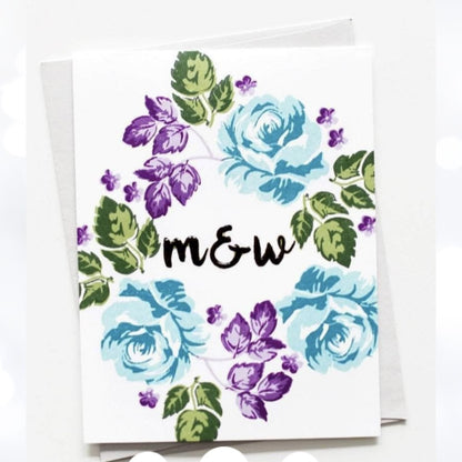 Altenew VINTAGE FLOWERS Floral 6x8 Rubber Stamps Dies