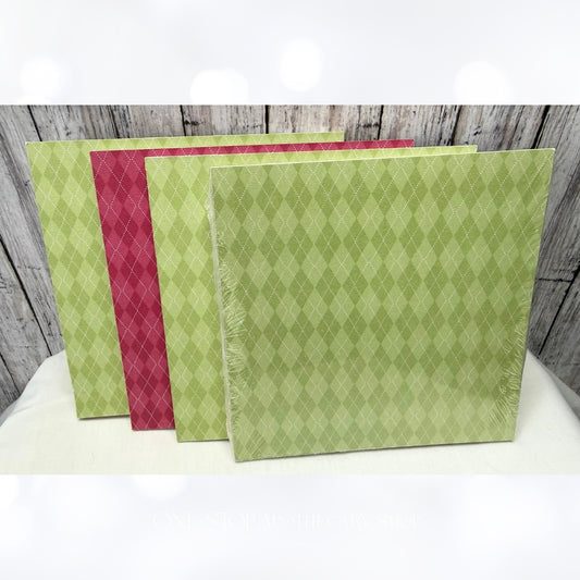 Stampin Up PRINTS SAMPLER 6x6 DSP Cardstock Paper Lot