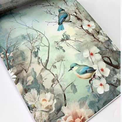 Mintay WINGED MELODIES Birds 12x12 6x8 Paper Die Cuts Collection