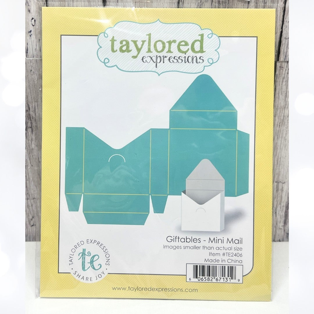 Taylored Expressions GIFTABLES MINI MAIL Favor Treat Candy Box Dies
