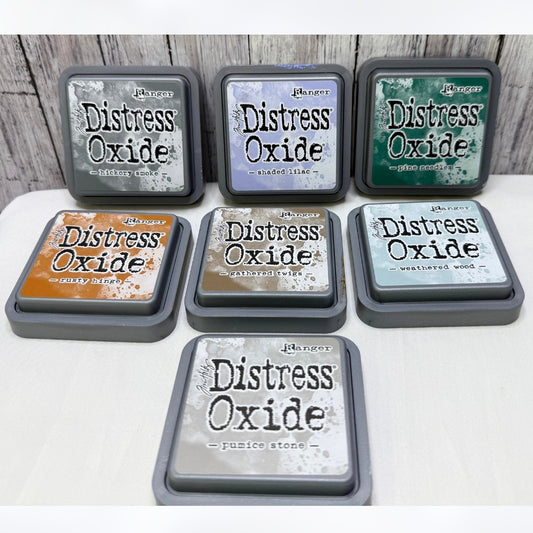 Tim Holtz DISTRESS OXIDE Ink Stamp Pads Lot of 7